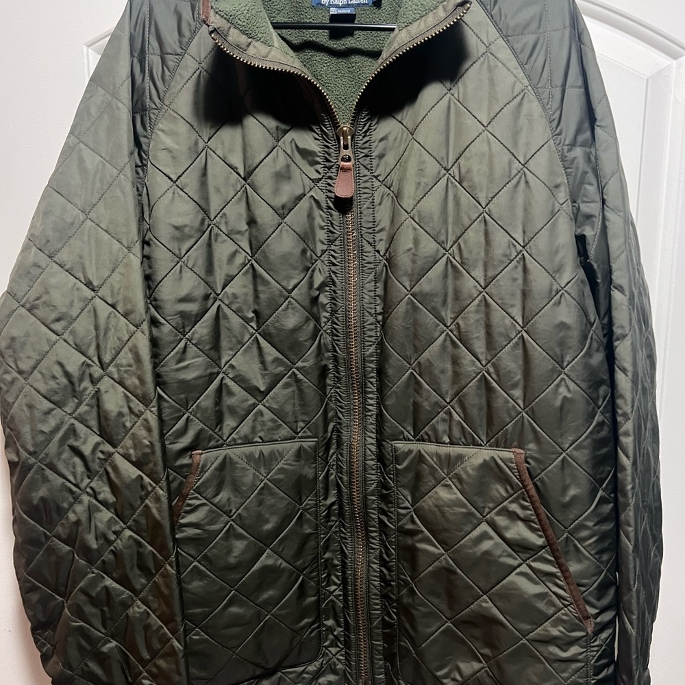 Ralph Lauren Quilted Khaki Jacket